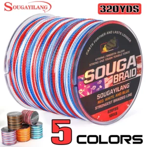 4 Strand Braided Fishing Line 300M