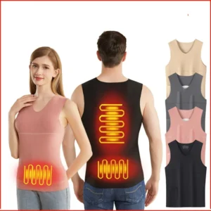 Heated Unisex Warm Seamless Vest USB Self Heating Jacket