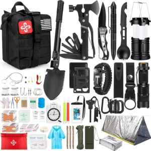 Emergency Survival Kit with First Aid