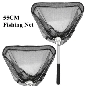 Telescopic Folding Fishing Pole Extending Sea Mesh