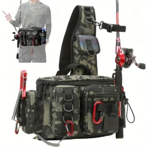 Fishing Tackle Backpack Waist Bag