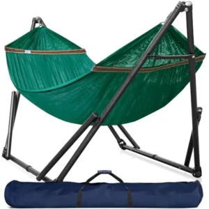 Double Hammock with Stand for 2 Persons