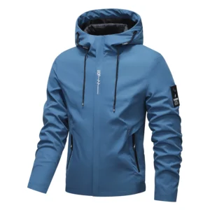 Lightweight Outer Hooded Waterproof Rain Jacket